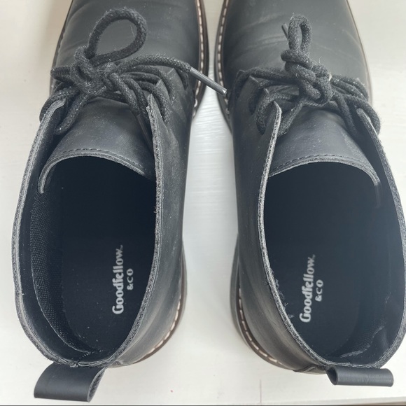 Goodfellow men’s chukka black boots size 7 - Picture 4 of 8